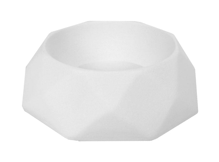 * Faceted Pet Dish