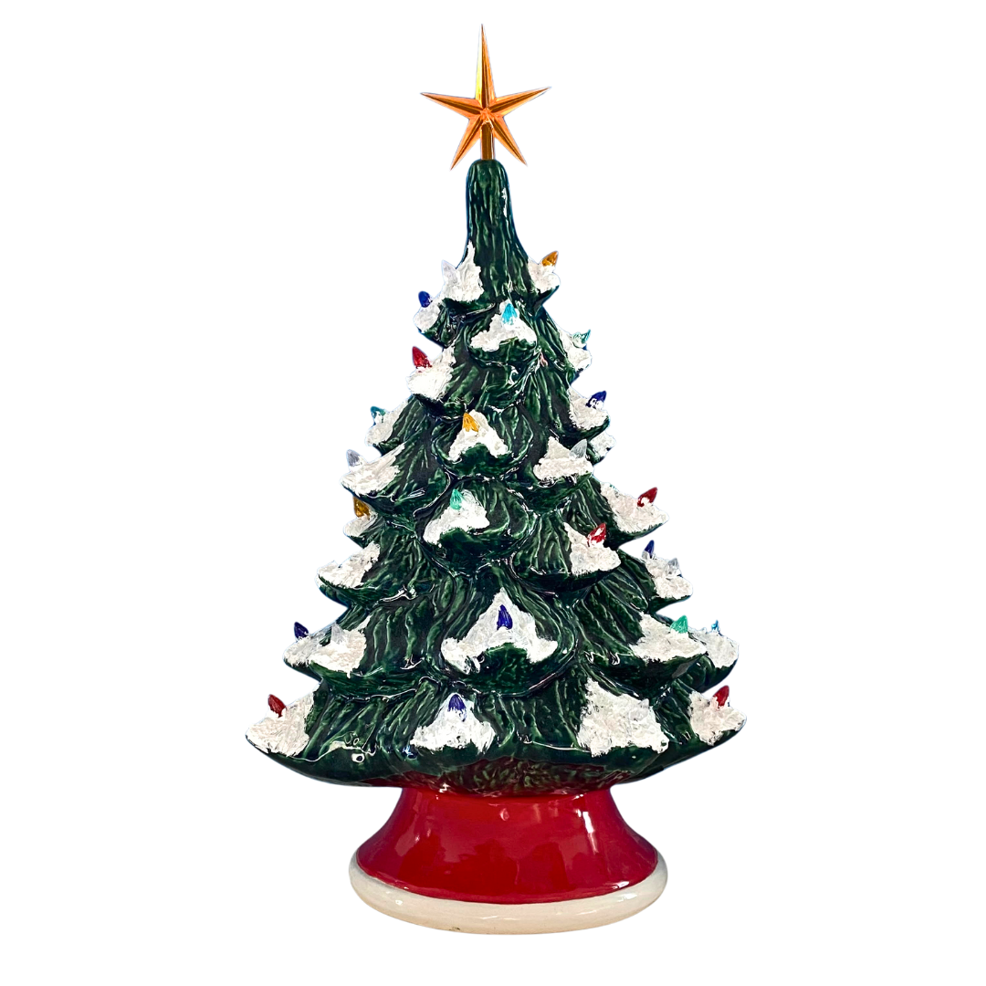 🎄 Lg Light Up Traditional Christmas Tree