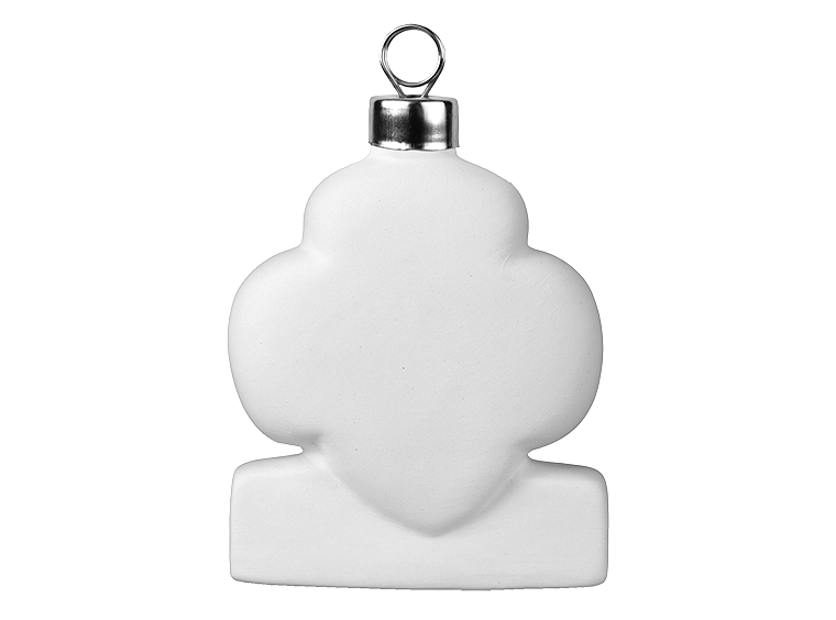 💚 3D Girl Scout Trefoil Ornament