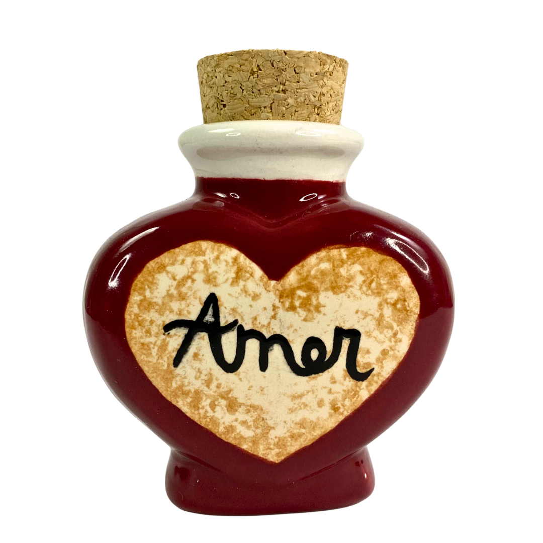 ❤️ Heart Jar w/ Cork