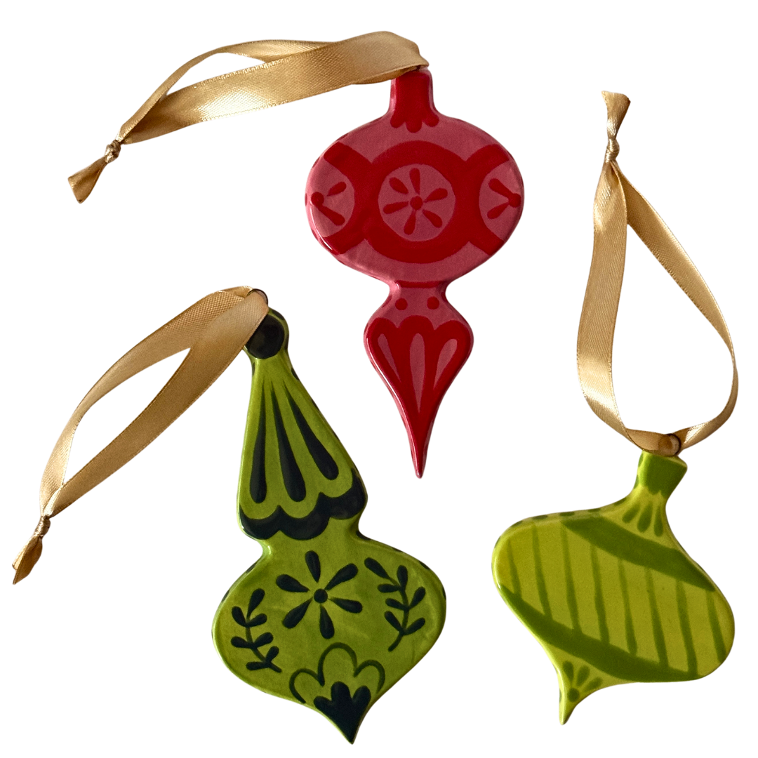🎄 Flat Vintage Ornament 2