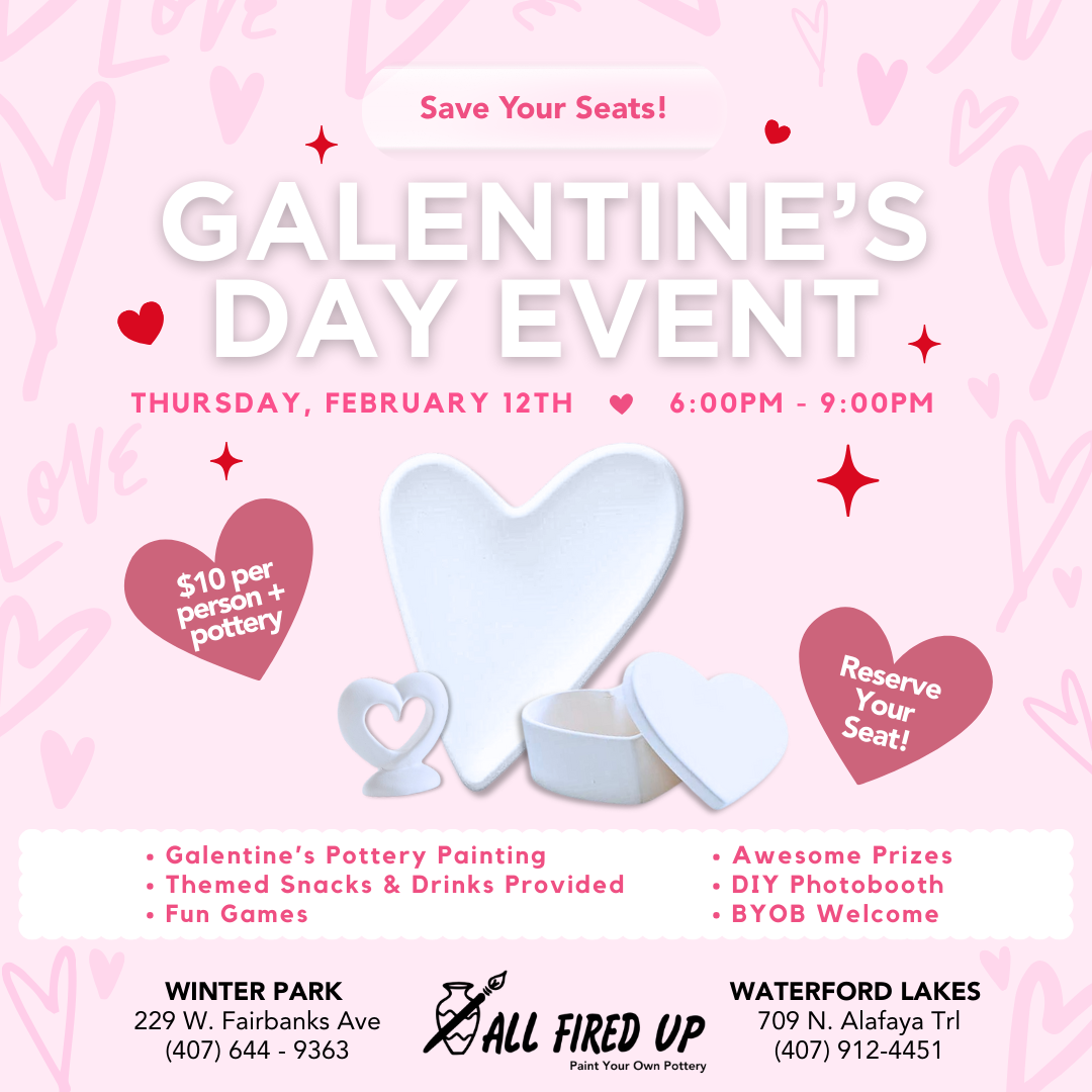 Thursday, February 12th - Galentine's Day Event