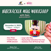 Nutcracker Mug Workshop Event with Sam @brushmeoff