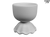Leah Ruffled Base Glass