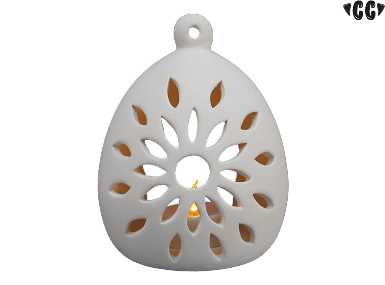 💜 *Lg Flower Cutouts Lantern