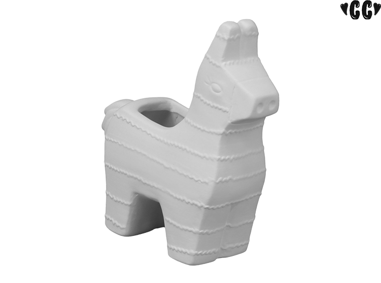 💜 *Llama Pinata Planter