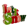 🎅 Let it Snow Plaque
