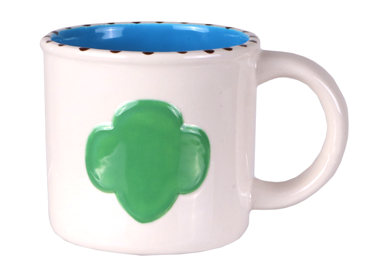 Girl Scout Trefoil Mug