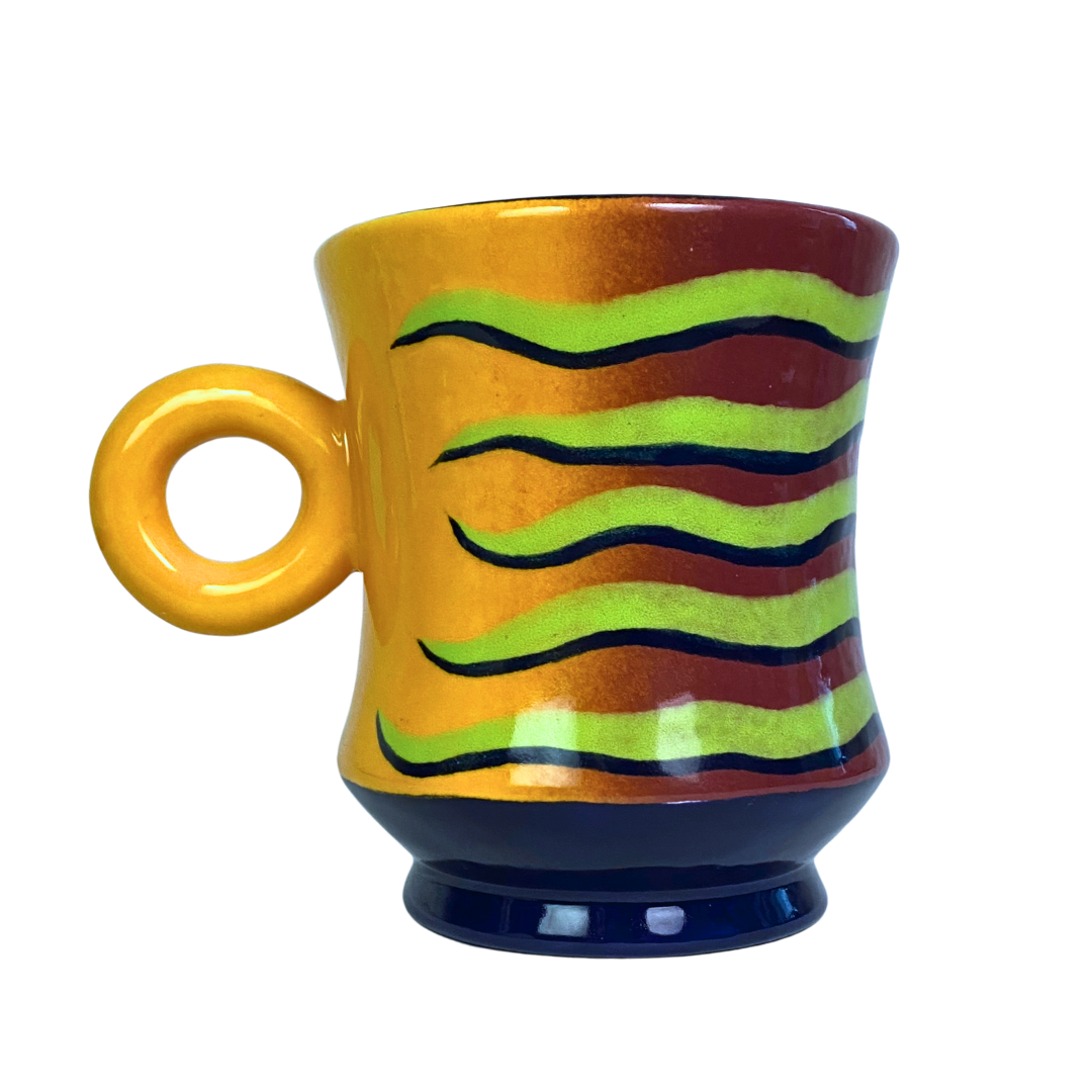 🐆 Tall Loop Handle Mug