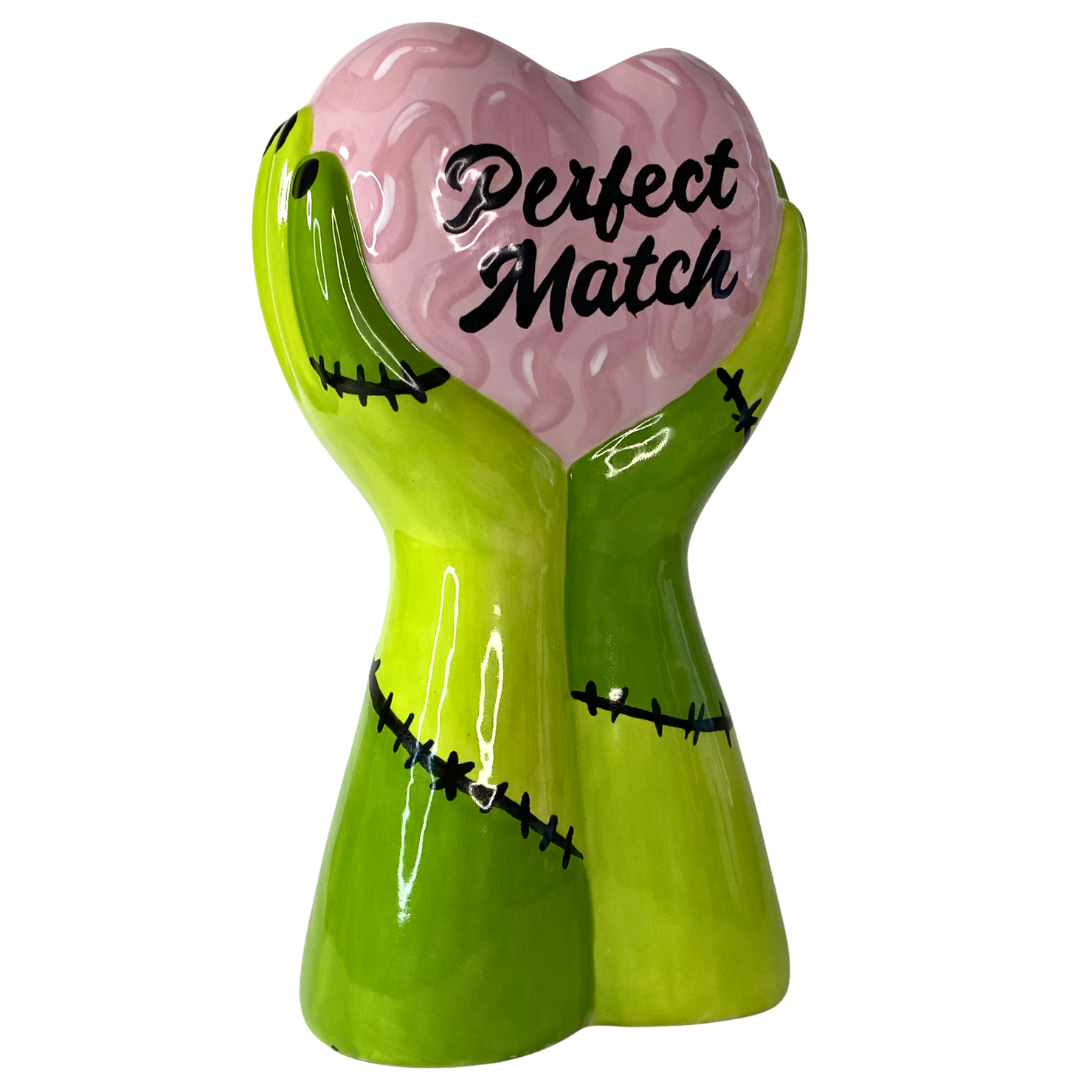 🦇 Heart In Hand Vase