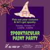 Tuesday, October 17th - Spooktacular Paint Party